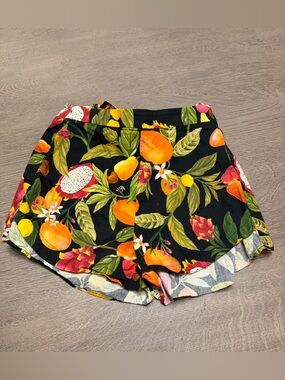 Farm Rio Fruit Print Shorts Size P